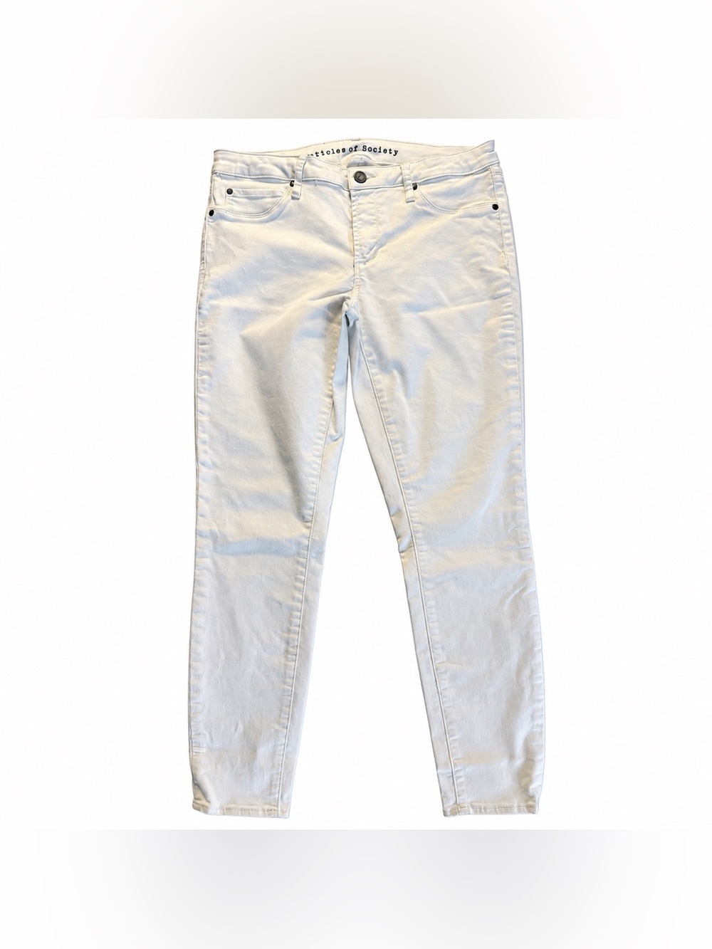 Articles of Society White Straight Leg Jeans Size 31